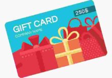 Gift card Product